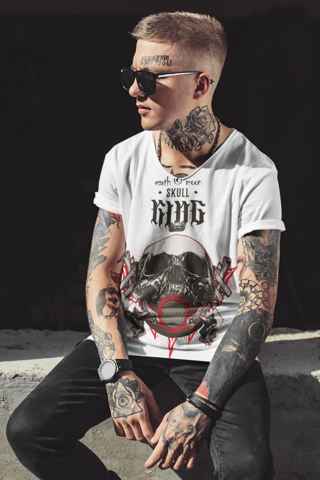 Skull King Short-Sleeve Unisex T-Shirt