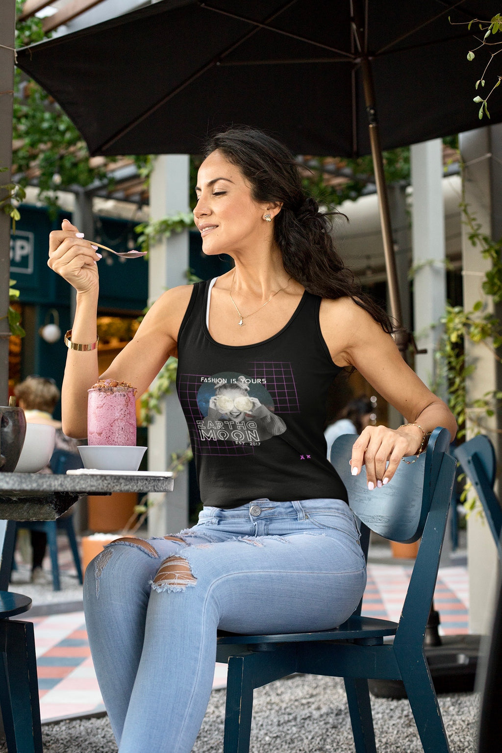 Moon eyes Women's Tank Top