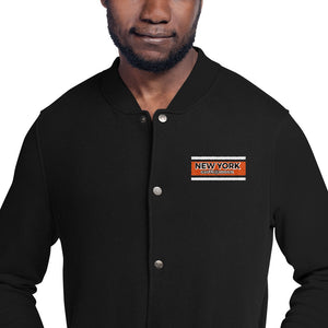 Embroidered Champion Bomber Jacket