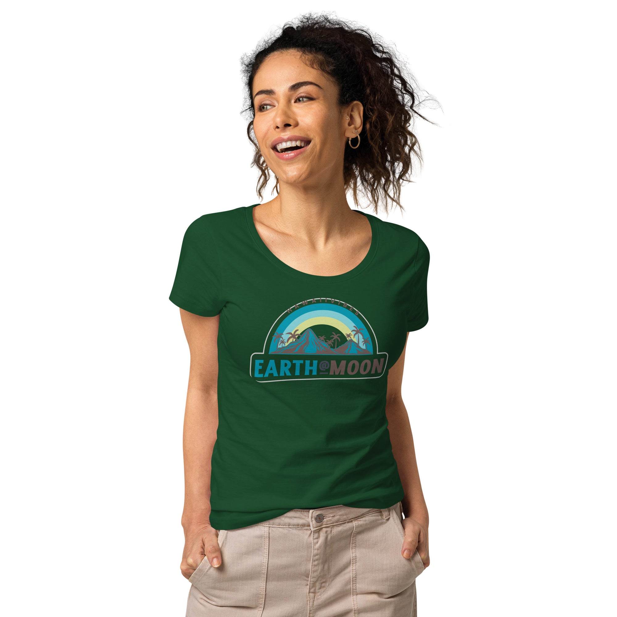 Hawaiian Vibes22 Women’s basic organic t-shirt