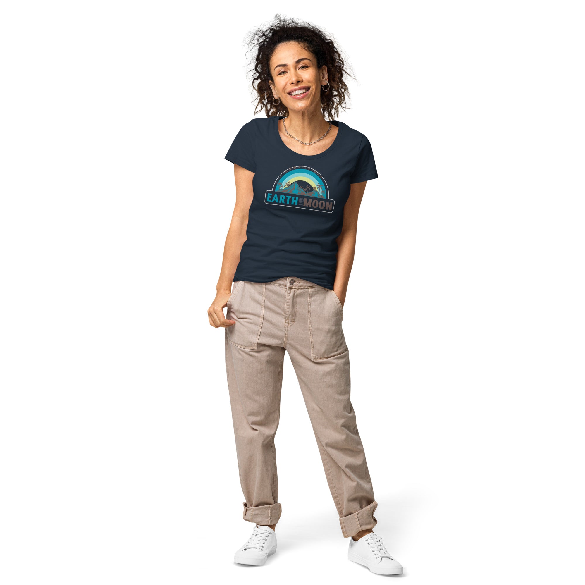 Hawaiian Vibes22 Women’s basic organic t-shirt