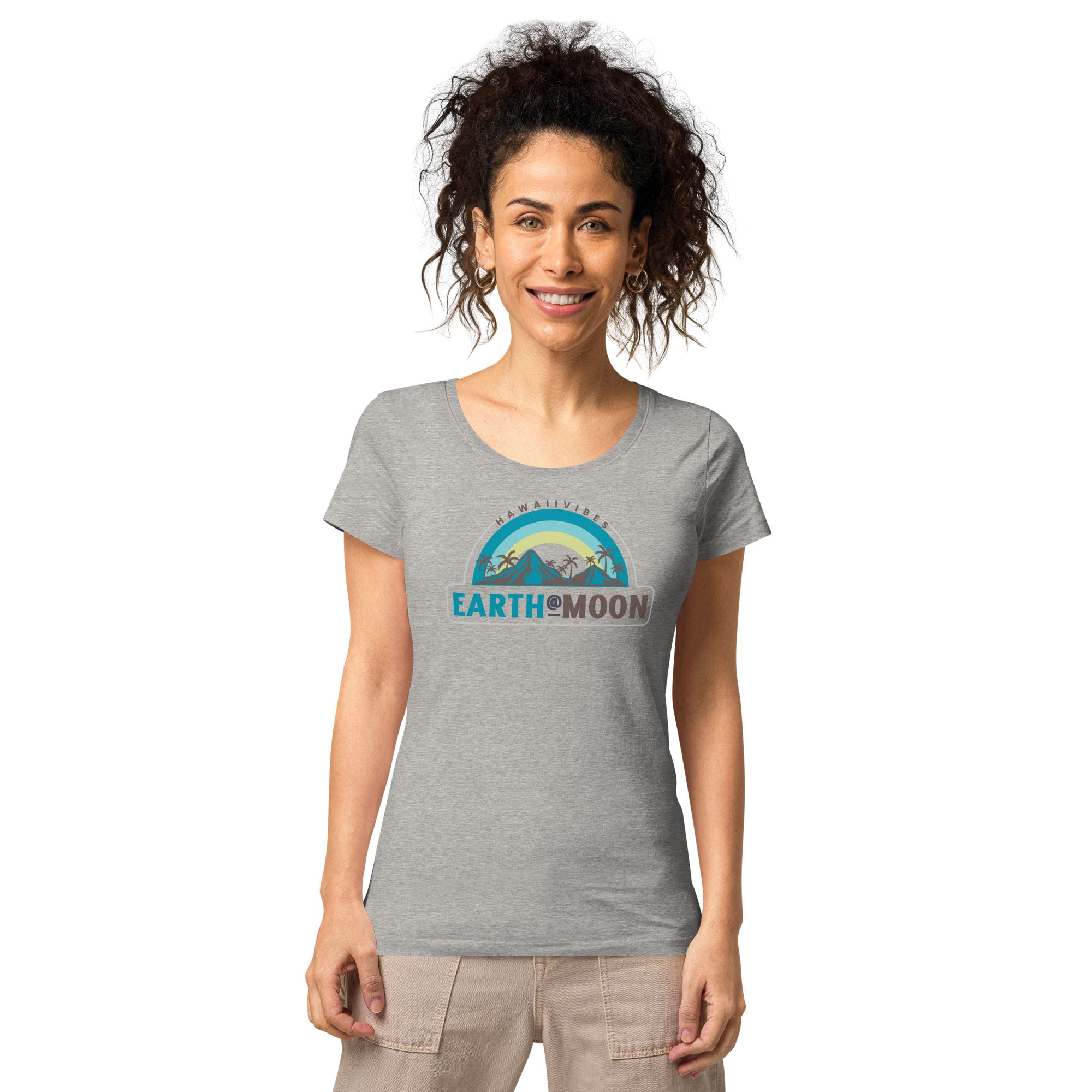 Hawaiian Vibes22 Women’s basic organic t-shirt