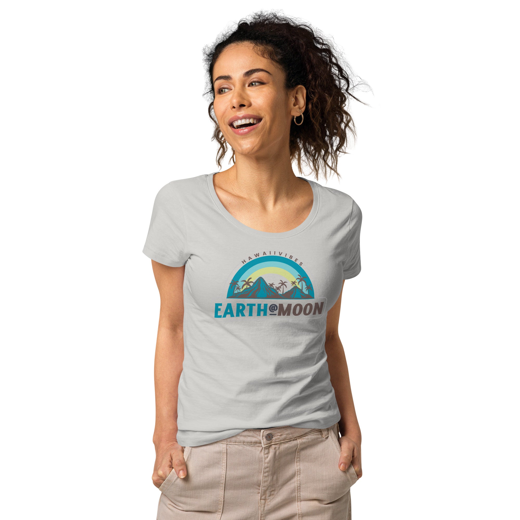 Hawaiian Vibes22 Women’s basic organic t-shirt