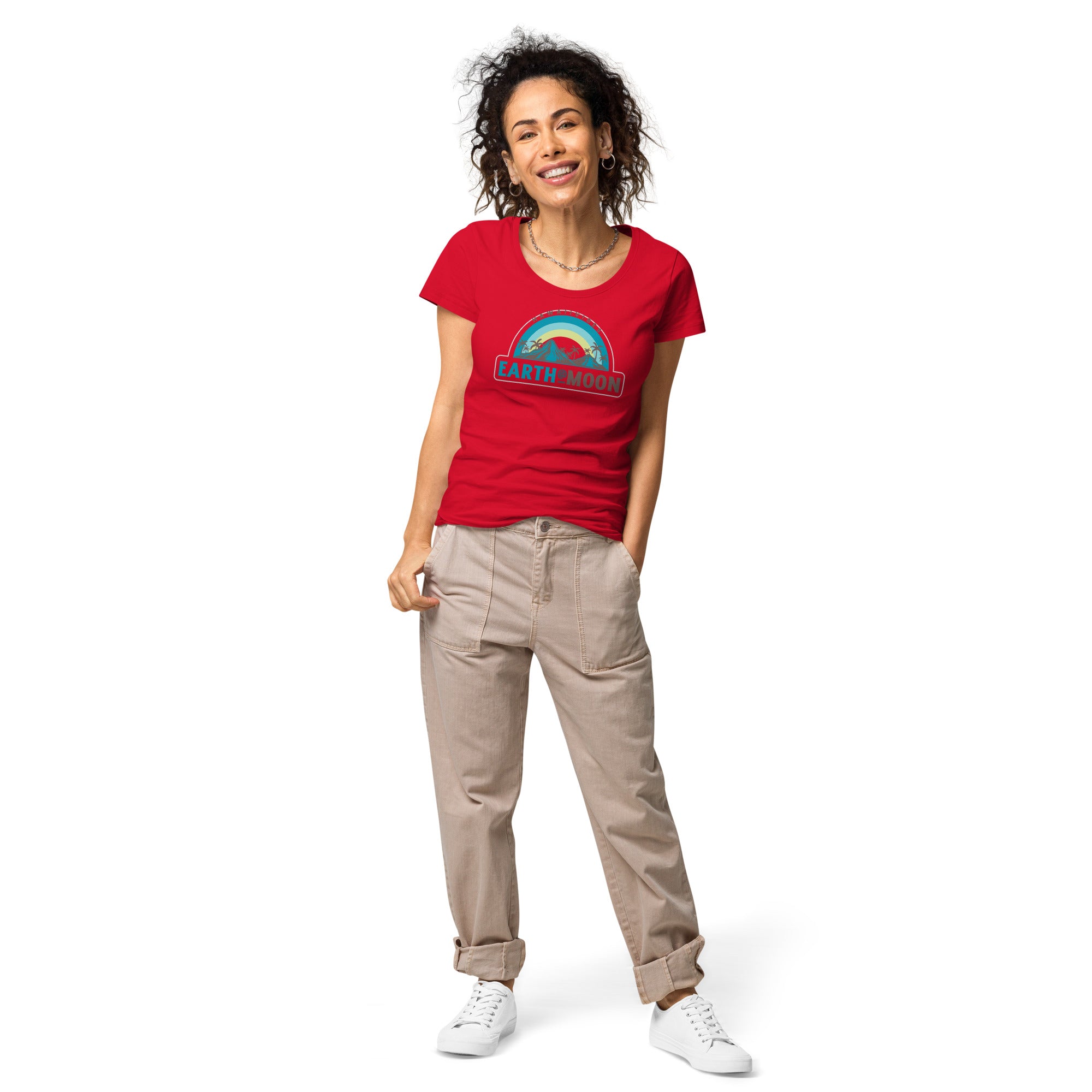 Hawaiian Vibes22 Women’s basic organic t-shirt