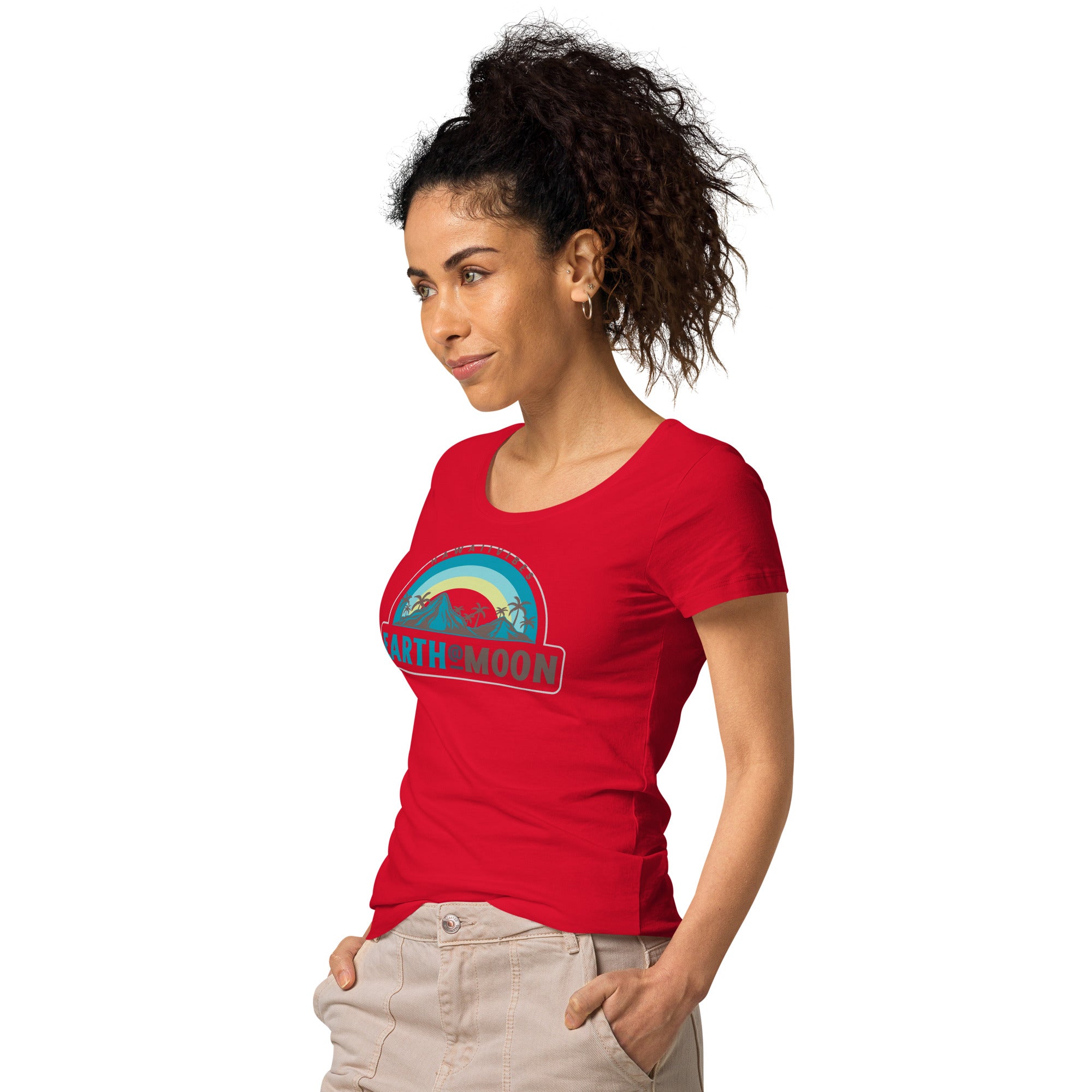 Hawaiian Vibes22 Women’s basic organic t-shirt