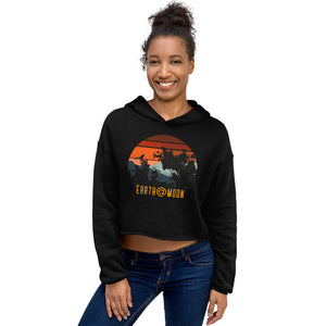 Palm21 Crop Hoodie