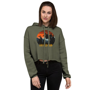 Palm21 Crop Hoodie