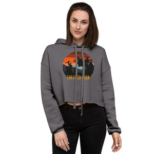 Palm21 Crop Hoodie