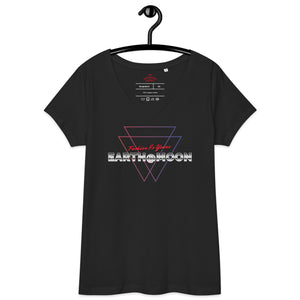 2xTriangle Women’s fitted v-neck t-shirt